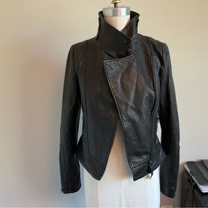 Aritzia genuine leather leather jacket